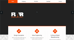 Desktop Screenshot of flairdisplay.com